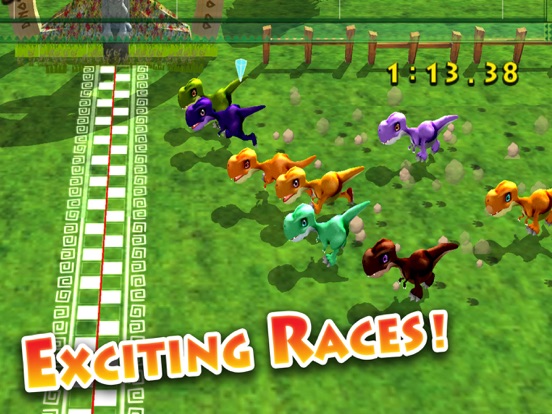 Screenshot #5 pour Train Your Dino: Jurassic Race