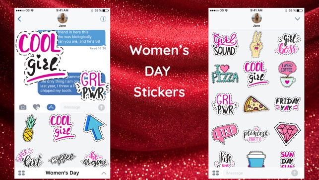 Happy Women's Day Sticker Pack(圖2)-速報App
