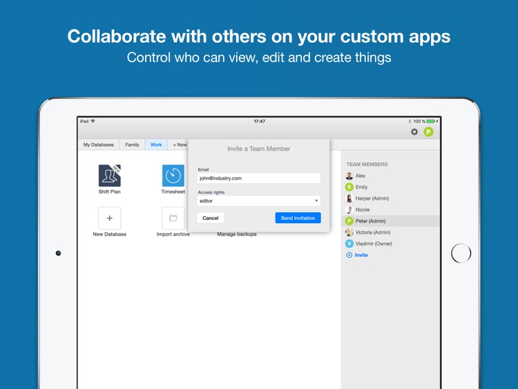 Ninox Database for iPad