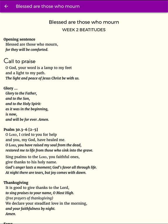 Take Our Moments and Our Days iPad screenshot 4 - Book app