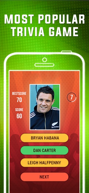 Guess Rugby League Player Quiz(圖1)-速報App