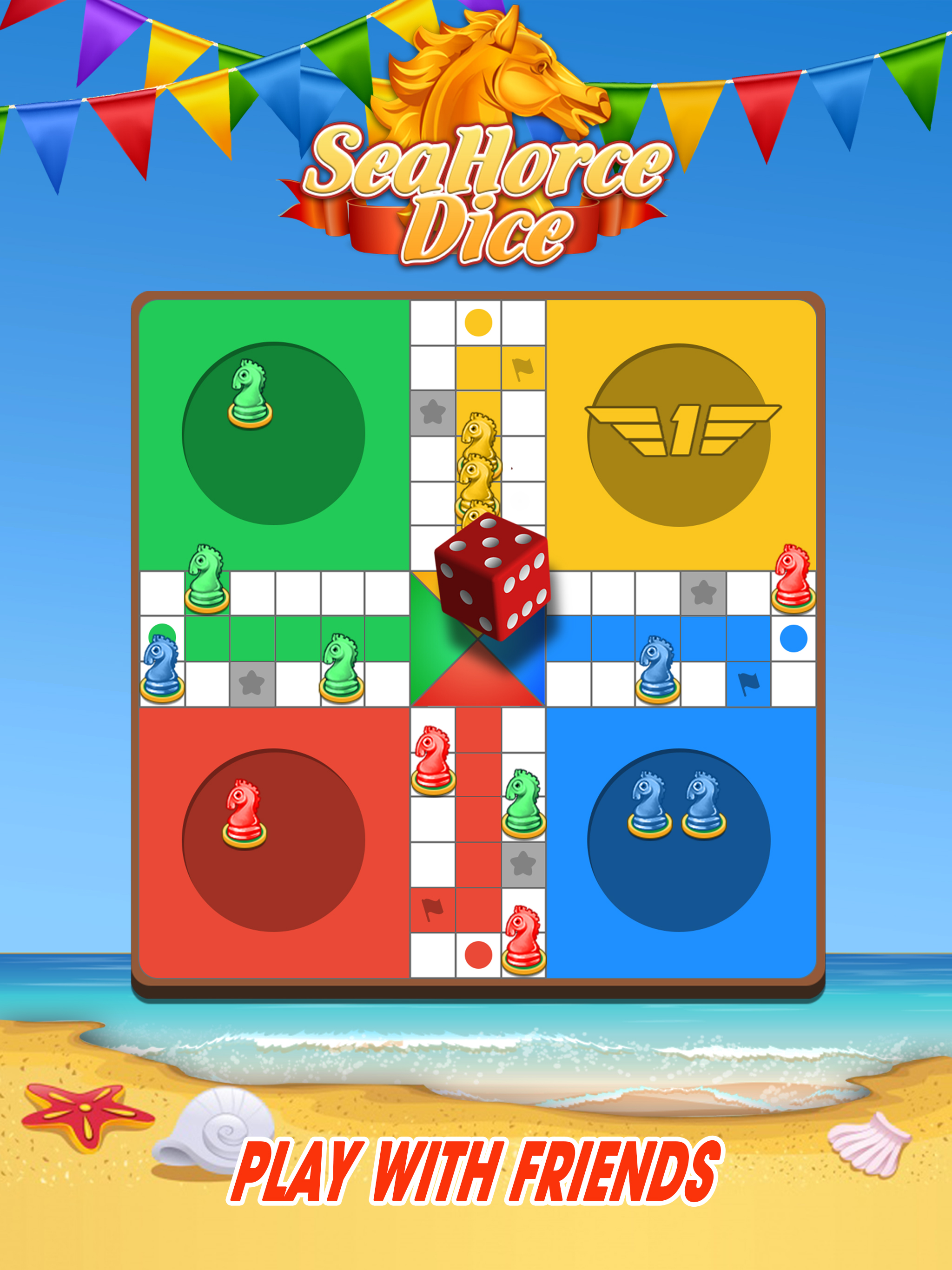 Ludo Classic - SeaHorse Dice