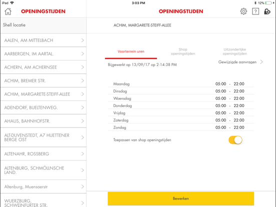 Shell Retail Site Manager iPad app afbeelding 2
