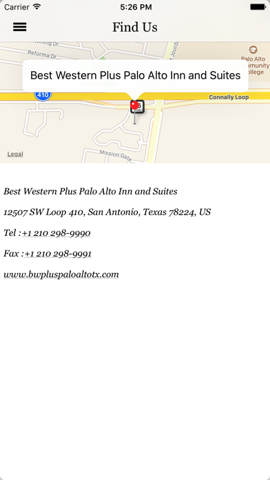 BWP Palo Alto Inn & Suites screenshot 4