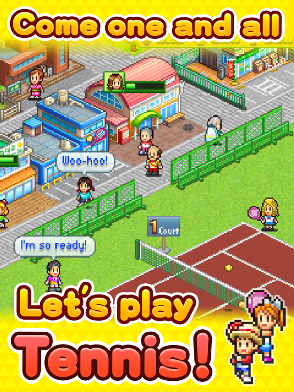 Tennis Club Story на iPad