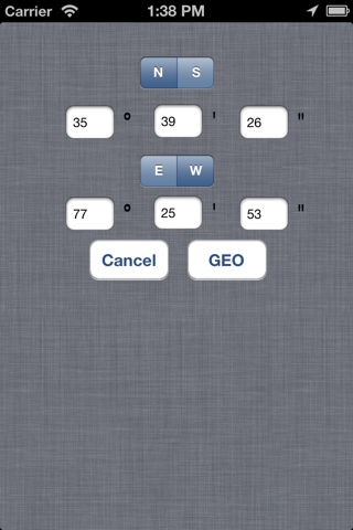 Geo converter screenshot 3