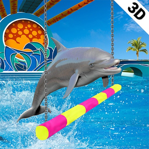 Dolphin show dolphin games 3D iOS App