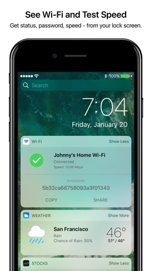 Wifi Widget - See, Test, Share on the App Store