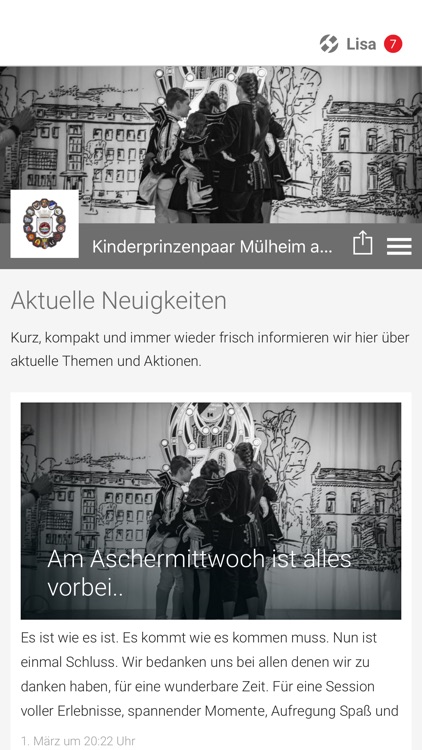 Kinderprinzenpaar Mülheim