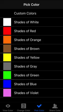 iCColors screenshot 1
