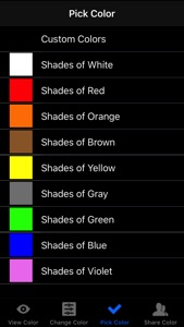 iCColors screenshot #1 for iPhone