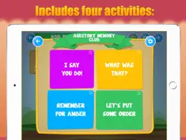 Game screenshot Auditory Memory Club apk