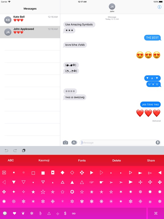 Cool Symbols Keyboard Fonts Price Drops Screenshot 2 For Cool Symbols Keyboard Fonts