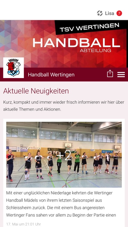 TSV Wertingen Abt. Handball