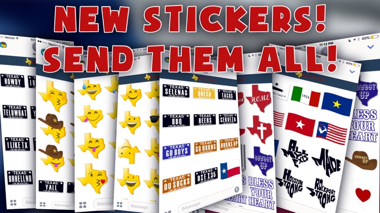 Texas Emoji - Texan Stickers screenshot-4
