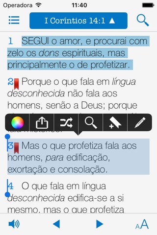 Bíblia Sagrada com Áudio Livro screenshot 3