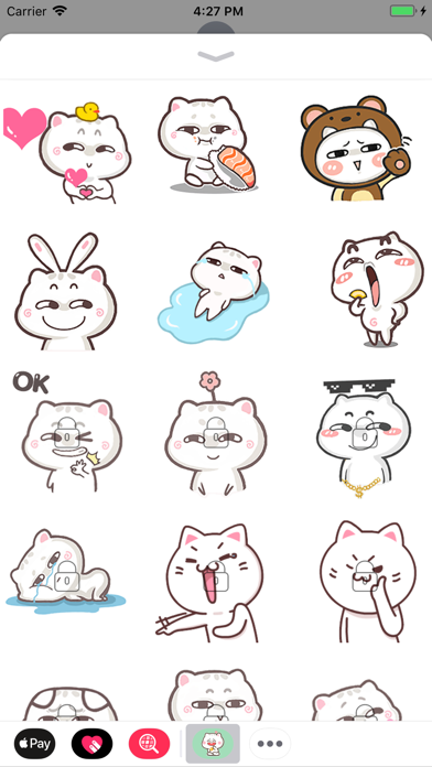 Luna Cat Animated Stickers screenshot 4