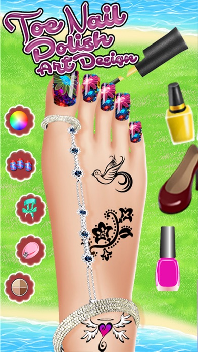 Toe Nail Polish Art Designs screenshot 4