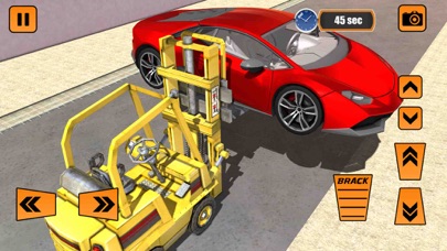 How to cancel & delete real police car parking forklift simulator from iphone & ipad 1