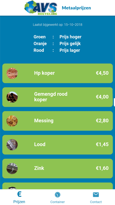 How to cancel & delete AVS Recycling - Metaalprijzen from iphone & ipad 2