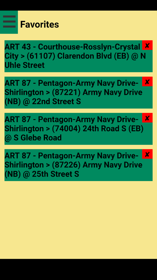 #3. Arlington ART Bus Tracker (iOS) 由: Naiara Albaina