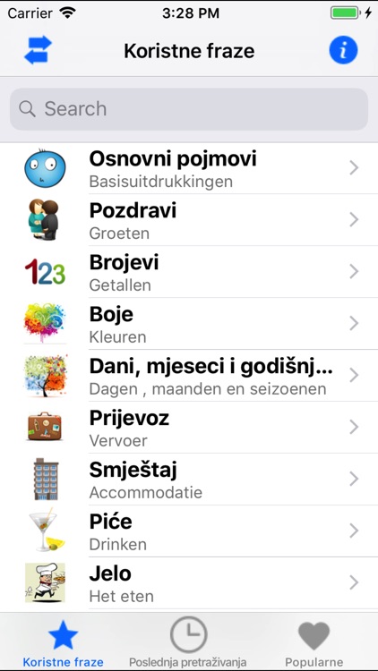 Useful Dutch Slovenian phrases