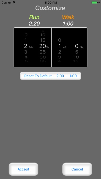 Running Interval Timer Pro