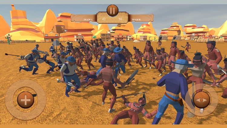 Cowboys Battle Simulator