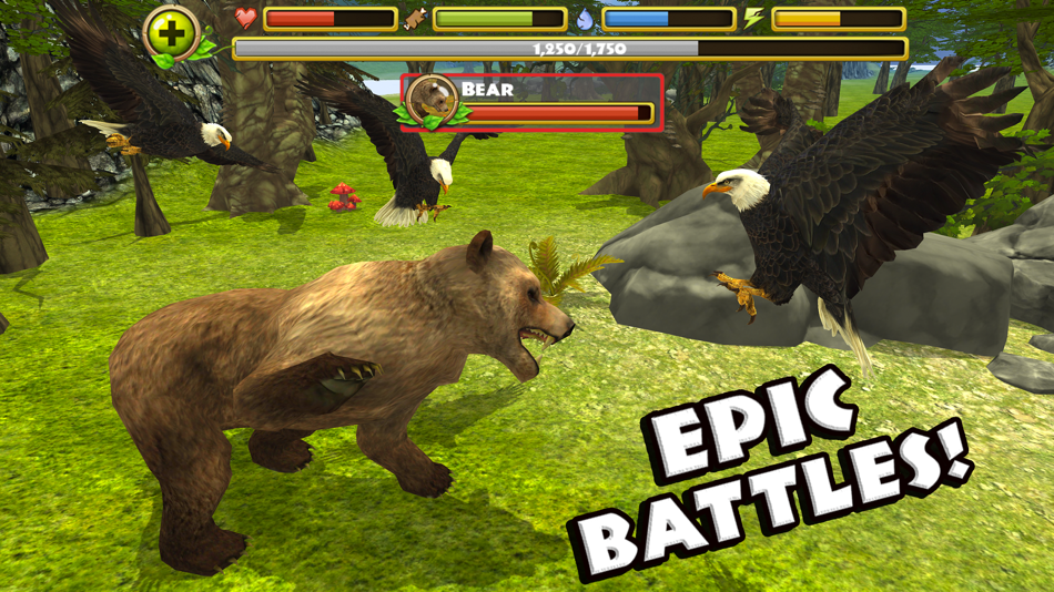 #4. Eagle Simulator (iOS) 由: Gluten Free Games