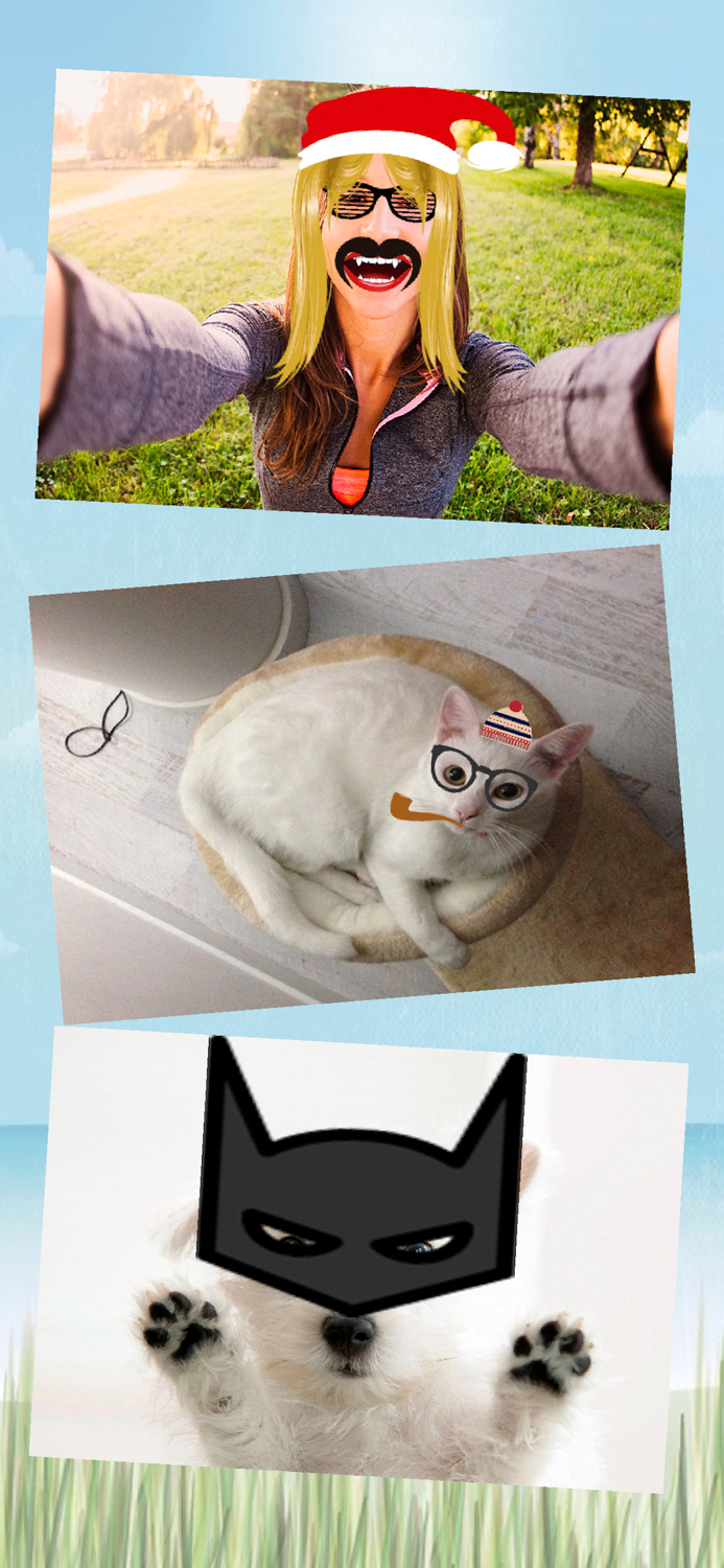 Funny stickers filters