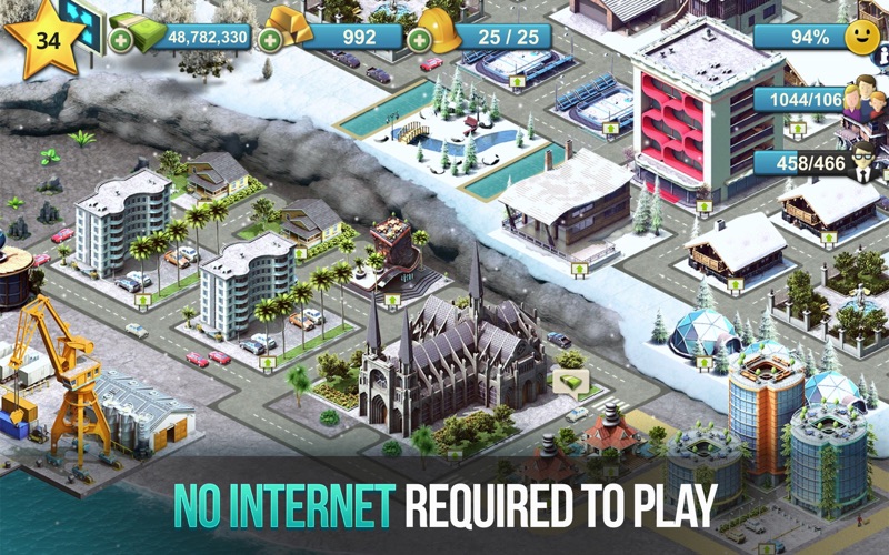 City Island 4 Simulation Town iPhone screenshot