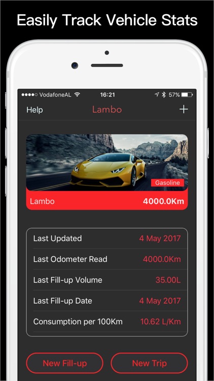 AutoBuddy-Vehicle Fuel Consumption Cost Calculator screenshot-1