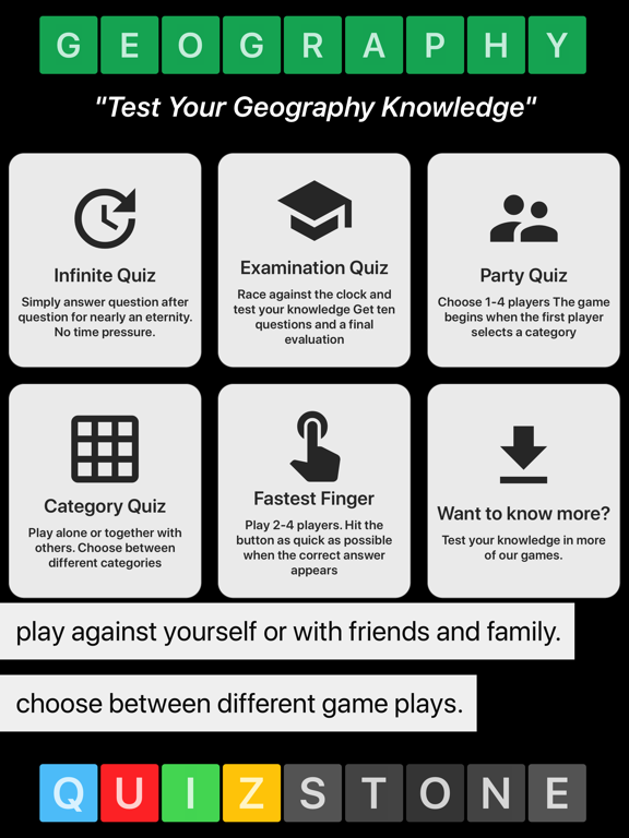 Игра Geography Quiz +