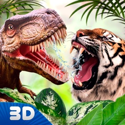 Tiger Vs Dino Kung Fu Fighting