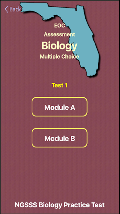 FL NGSSS Biology Practice Test screenshot 2