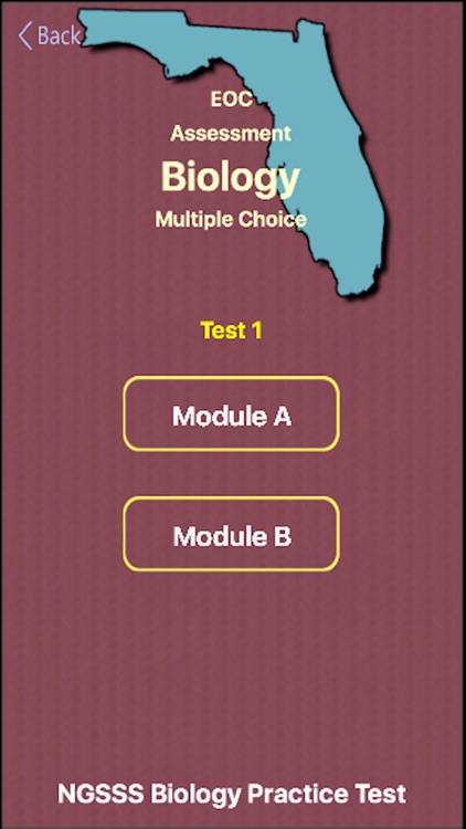 FL NGSSS Biology Practice Test