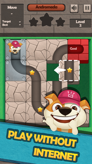 Slide Puzzle Puppy Rescueのおすすめ画像1