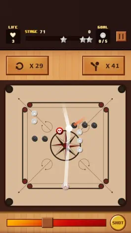 Game screenshot Carrom чемпион apk
