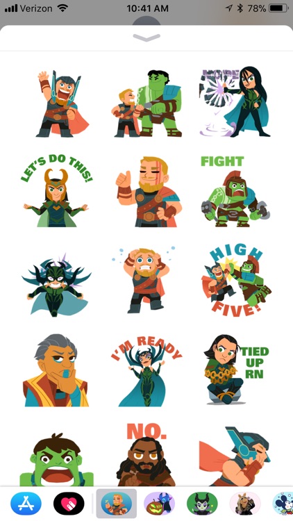 Marvel Stickers: Thor Ragnarok