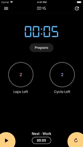 Game screenshot Tabata Timer, HIIT Workout mod apk