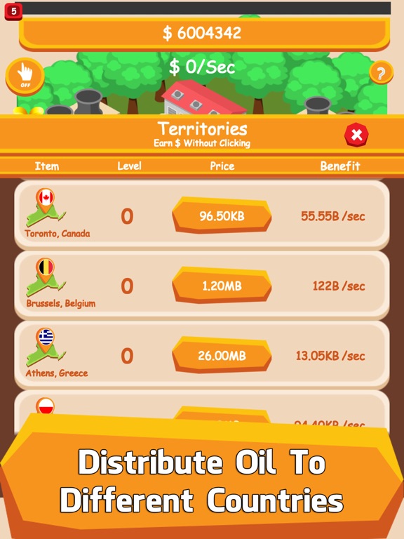 Oil Tycoon: Tap City Miner Inc для iPad