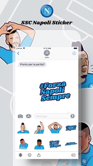 SSC Napoli Sticker su App Store