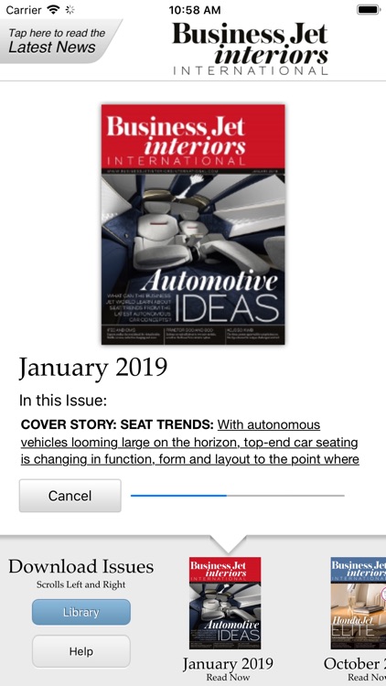 Business Jet Interiors