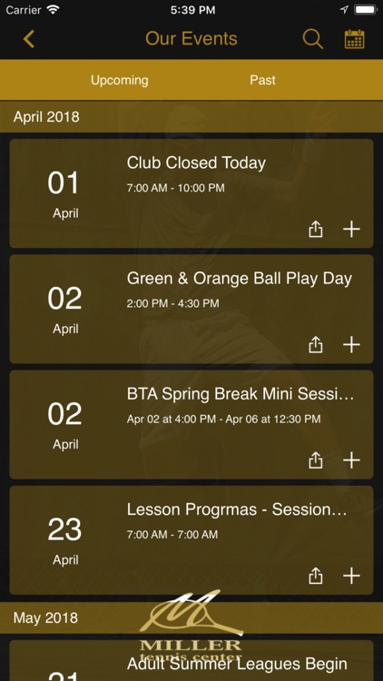 Miller Tennis Center