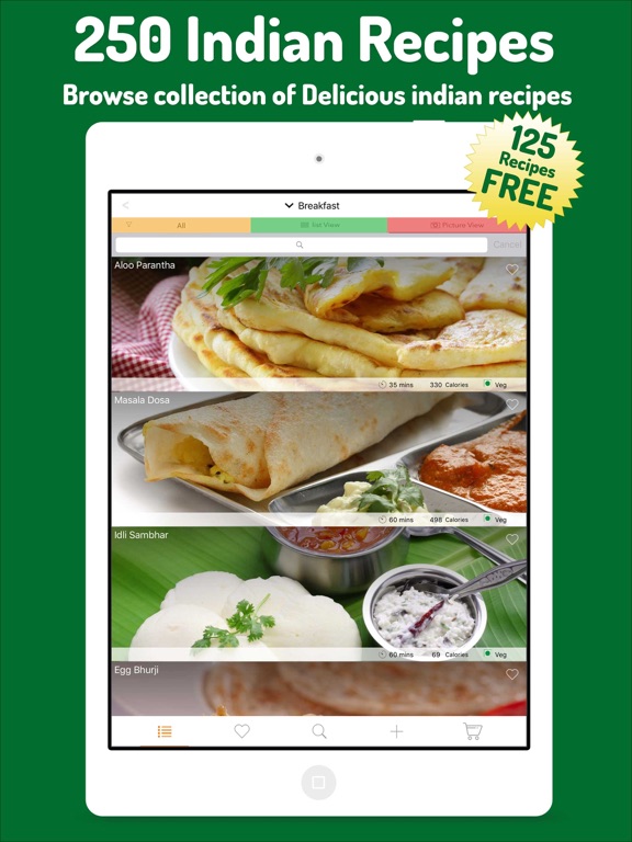 Screenshot #4 pour Popular Indian Recipes