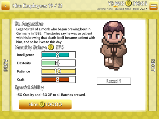Fiz: Brewery Management Game iPad app afbeelding 3