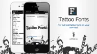 Tattoo Fonts - design your text tattoo iphone bilder 0