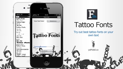 Tattoo Fonts - design... screenshot1