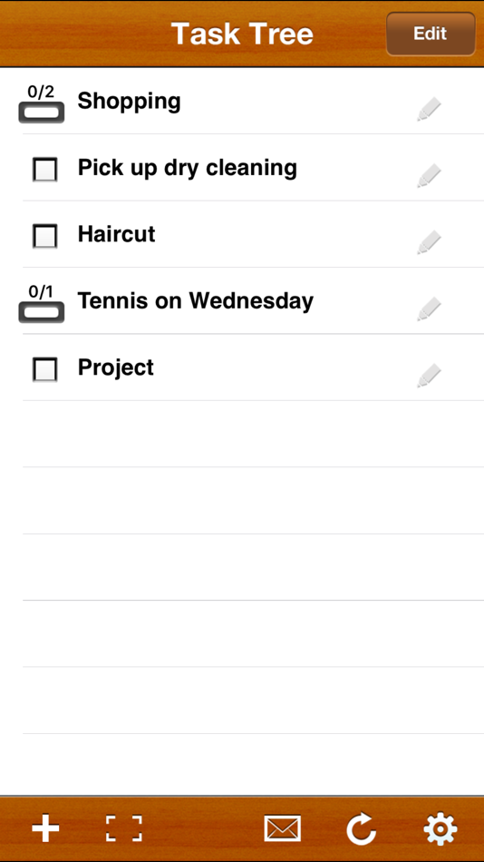 #1. Task Tree (iOS) Podle: NIK