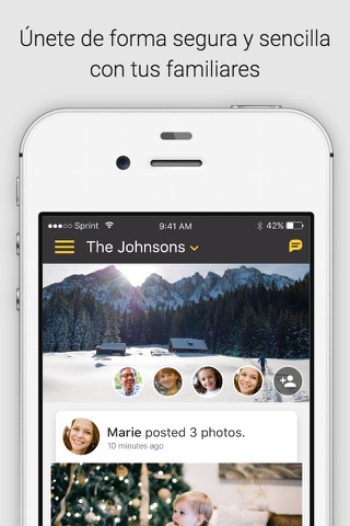 FamilyWall for Sprint screenshot 2